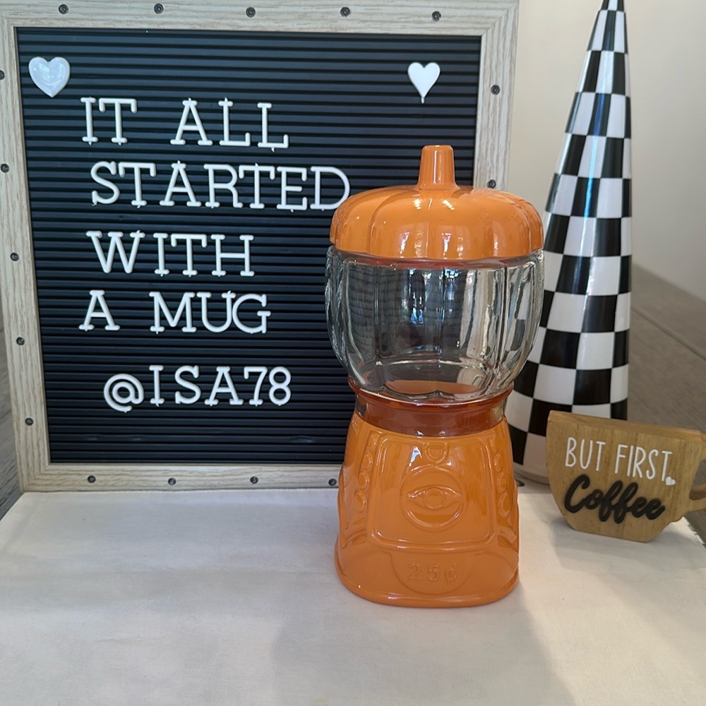 TARGET Gum-ball Orange Canister.